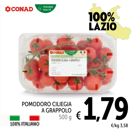 POMODORO CILIEGIA A GRAPPOLO