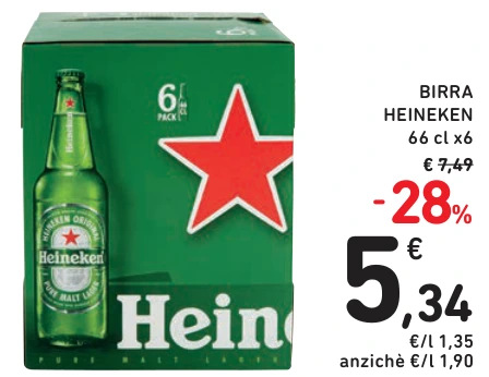 BIRRA HEINEKEN