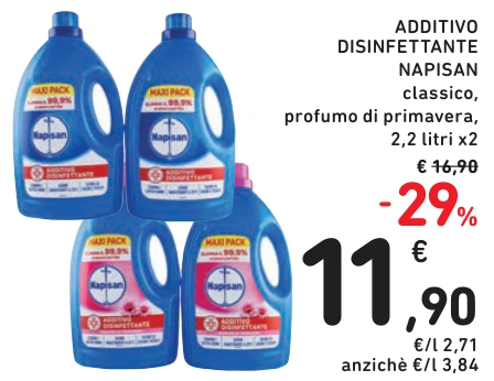 ADDITIVO DISINFETTANTE NAPISAN