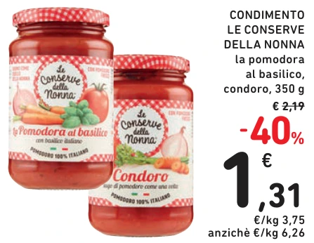 CONDIMENTO LE CONSERVE DELLA NONNA
