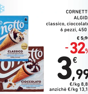 CORNETTO ALGIDA