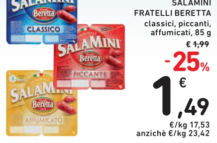 SALAMINI FRATELLI BERETTA