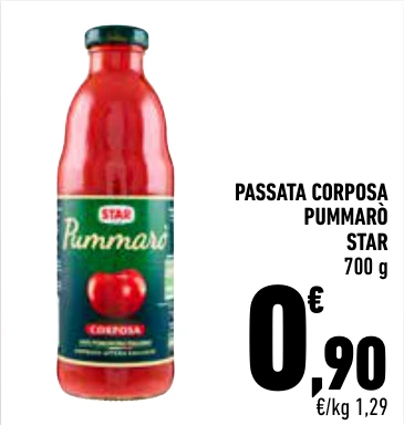 PASSATA CORPOSA PUMMARÒ STAR