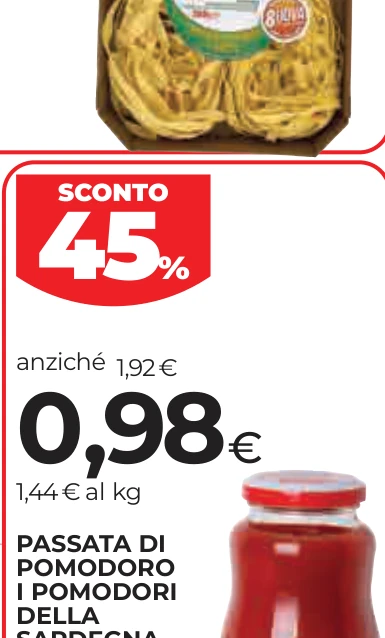 PASSATA DI POMODORO I POMODORI DELLA SARDEGNA
