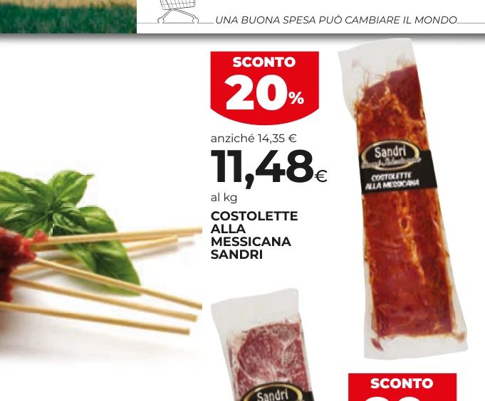 COSTOLETTE ALLA MESSICANA SANDRI