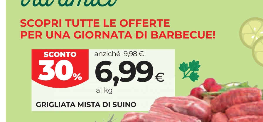 GRIGLIATA MISTA DI SUINO
