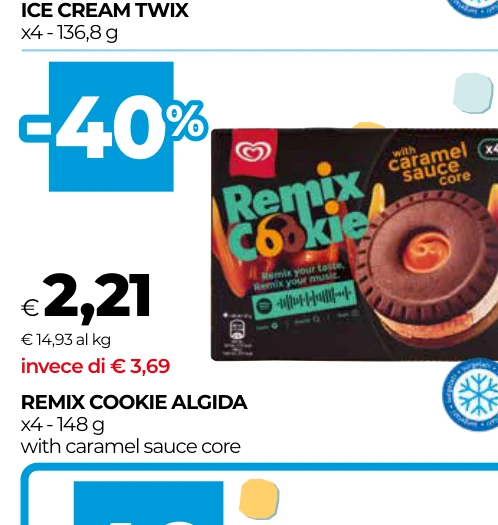 REMIX COOKIE ALGIDA