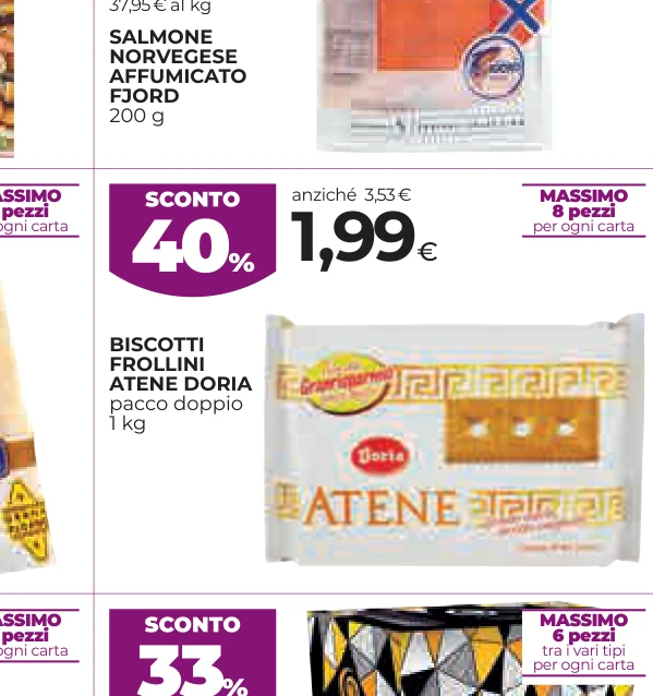 BISCOTTI FROLLINI ATENE DORIA