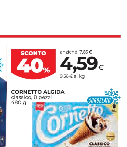 CORNETTO ALGIDA