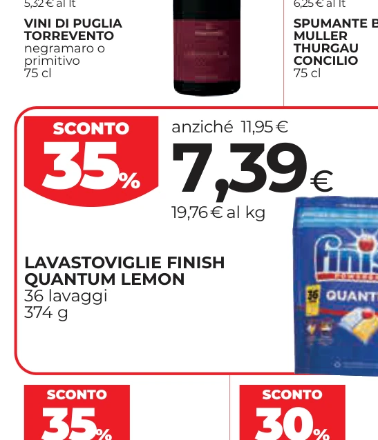 LAVASTOVIGLIE FINISH QUANTUM LEMON