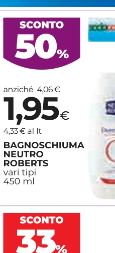 BAGNOSCHIUMA NEUTRO ROBERTS