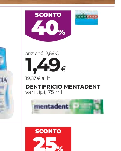 DENTIFRICIO MENTADENT