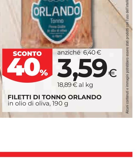 FILETTI DI TONNO ORLANDO