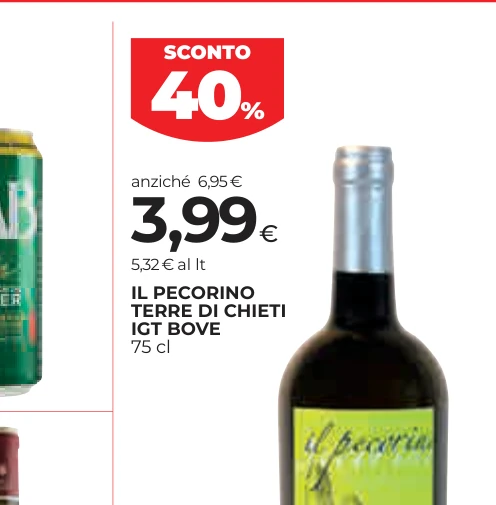 IL PECORINO TERRE DI CHIETI IGT BOVE