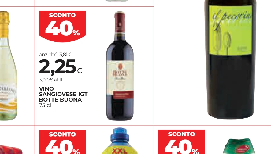 VINO SANGIOVESE IGT BOTTE BUONA