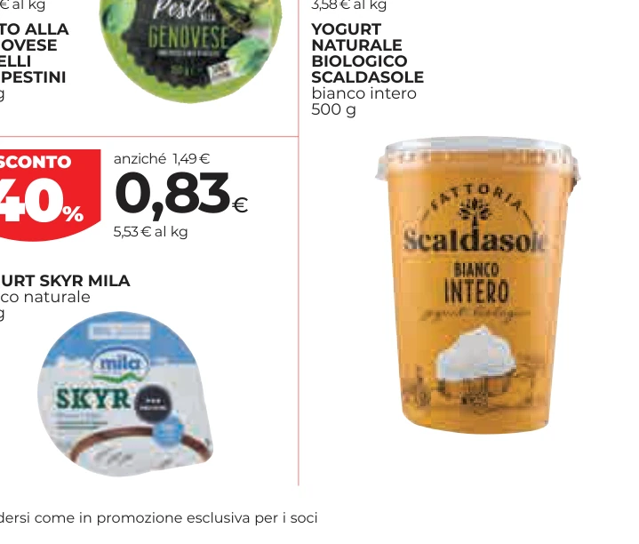YOGURT SKYR MILA