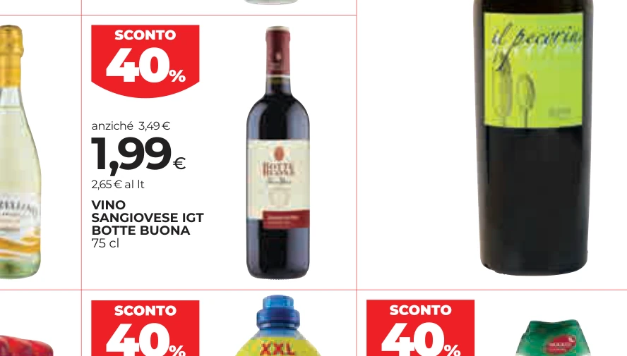 VINO SANGIOVESE IGT BOTTE BUONA
