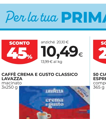 CAFFÈ CREMA E GUSTO CLASSICO LAVAZZA