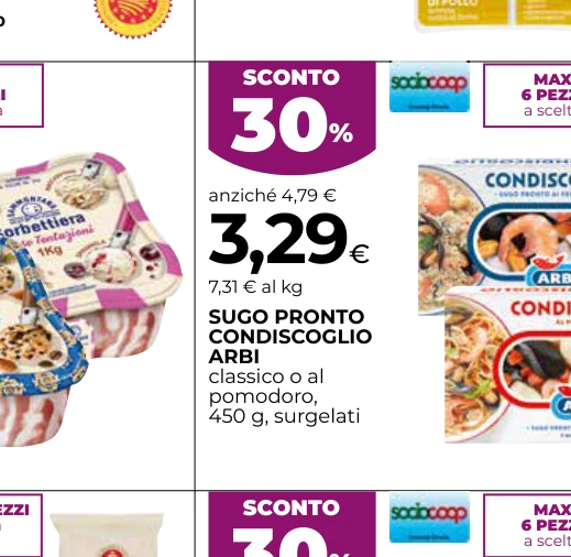 SUGO PRONTO CONDISCOGLIO ARBI