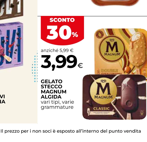GELATO STECCO MAGNUM ALGIDA