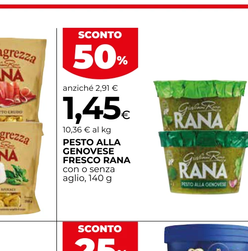 PESTO ALLA GENOVESE FRESCO RANA