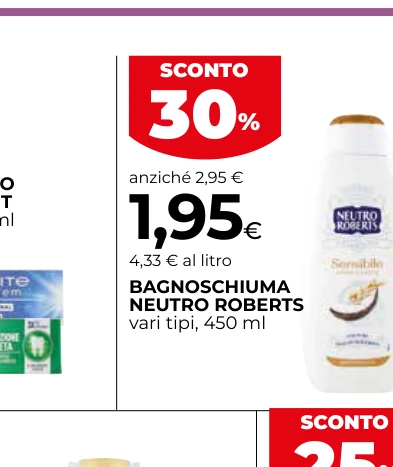 BAGNOSCHIUMA NEUTRO ROBERTS