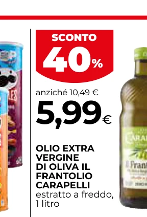 OLIO EXTRA VERGINE DI OLIVA IL FRANTOLIO CARAPELLI