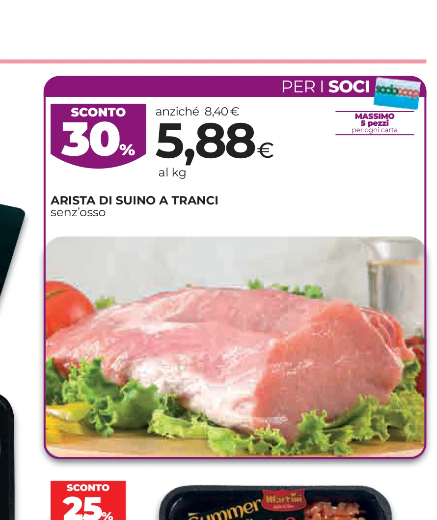 ARISTA DI SUINO A TRANCI