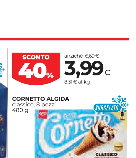 CORNETTO ALGIDA