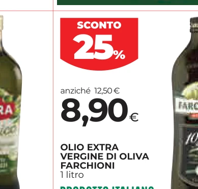 OLIO EXTRA VERGINE DI OLIVA FARCHIONI