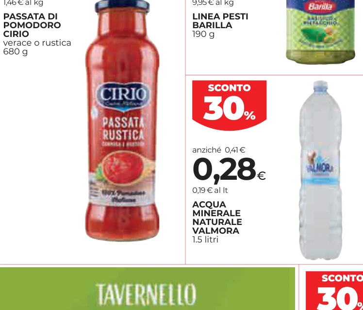 ACQUA MINERALE NATURALE VALMORA