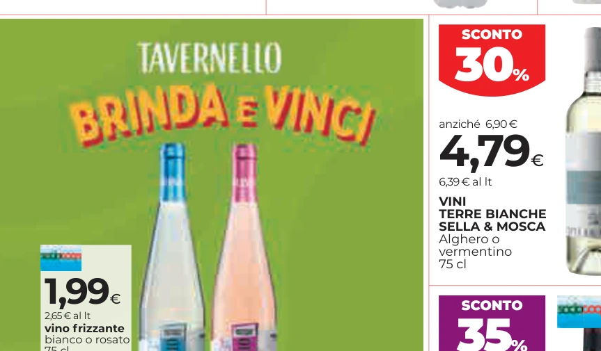 VINI TERRE BIANCHE SELLA & MOSCA