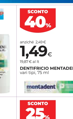 DENTIFRICIO MENTADENT