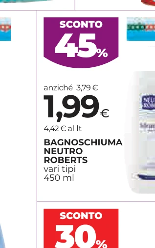 BAGNOSCHIUMA NEUTRO ROBERTS