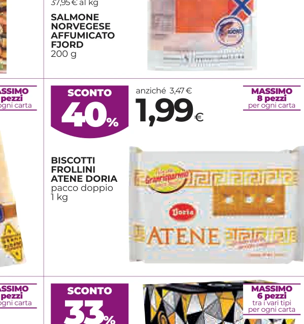 BISCOTTI FROLLINI ATENE DORIA