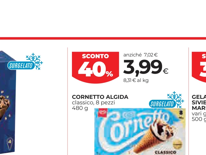 CORNETTO ALGIDA