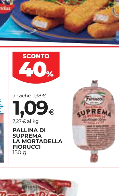 PALLINA DI SUPREMA LA MORTADELLA FIORUCCI