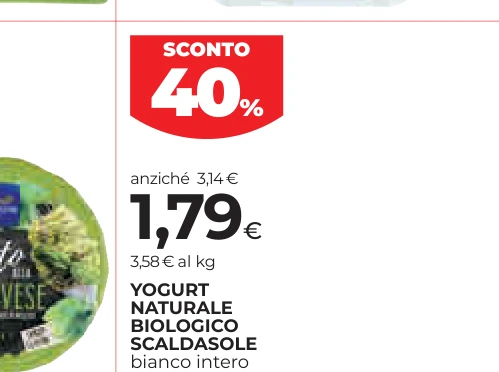 YOGURT NATURALE BIOLOGICO SCALDASOLE