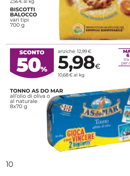 TONNO AS DO MAR