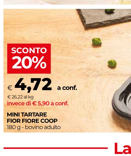 MINI TARTARE FIOR FIORE COOP