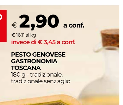 PESTO GENOVESE GASTRONOMIA TOSCANA