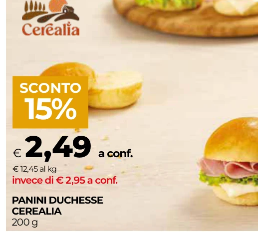 PANINI DUCHESSE CEREALIA