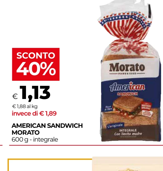 AMERICAN SANDWICH MORATO