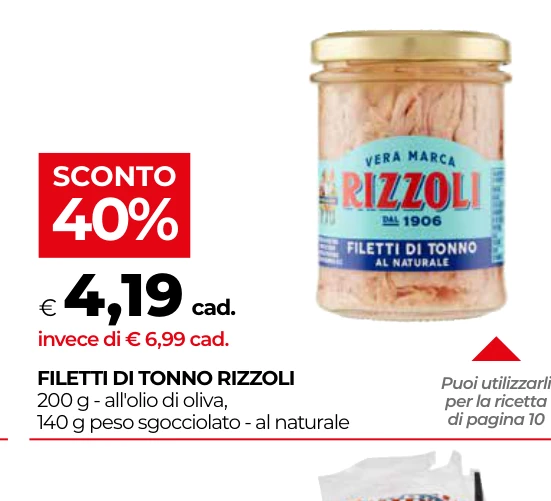 FILETTI DI TONNO RIZZOLI
