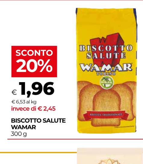 BISCOTTO SALUTE WAMAR