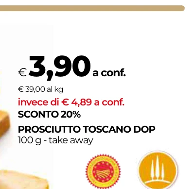 PROSCIUTTO TOSCANO DOP