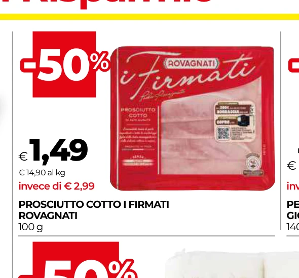 PROSCIUTTO COTTO I FIRMATI ROVAGNATI