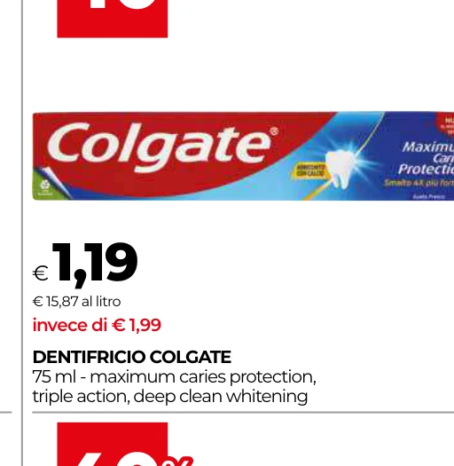 DENTIFRICIO COLGATE
