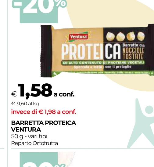 BARRETTA PROTEICA VENTURA