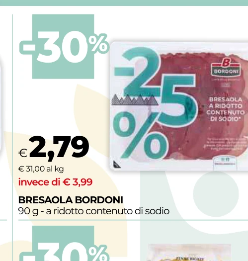 BRESAOLA BORDONI